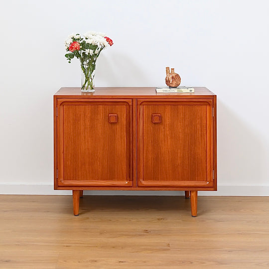 Parker Teak Mid Century Sideboard Record LP Cabinet
