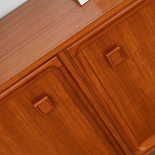 Parker Teak Mid Century Sideboard Record LP Cabinet