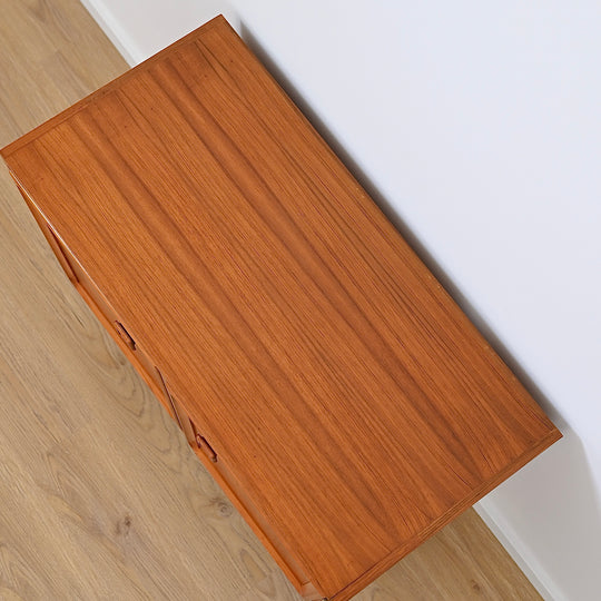 Parker Teak Mid Century Sideboard Record LP Cabinet