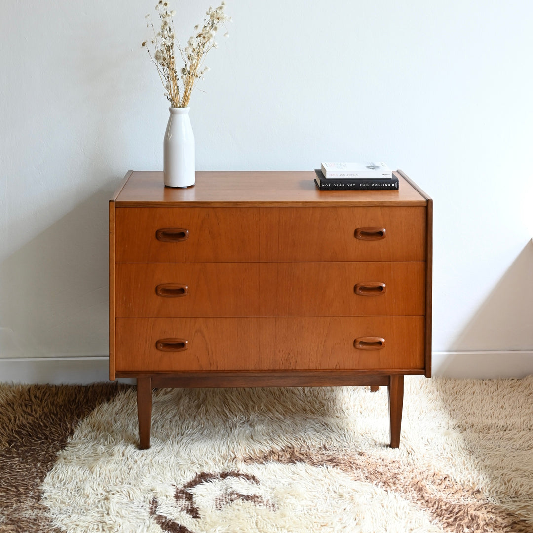 Parker Nordic Teak Mid Century Dresser Drawers