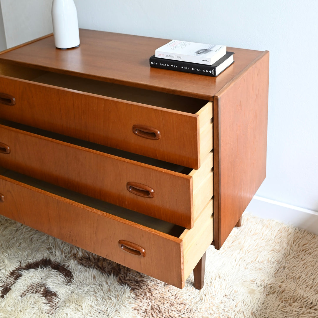 Parker Nordic Teak Mid Century Dresser Drawers