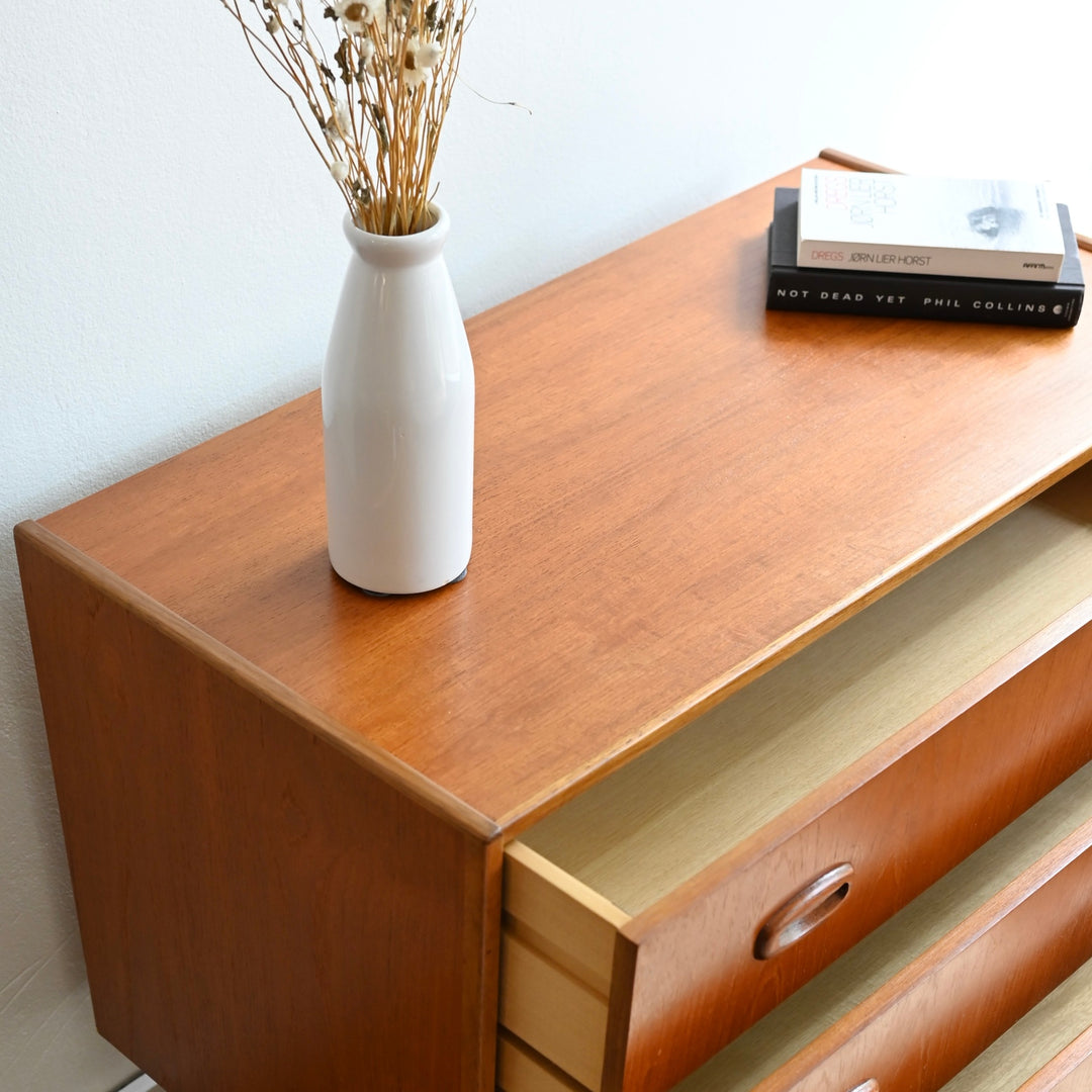 Parker Nordic Teak Mid Century Dresser Drawers