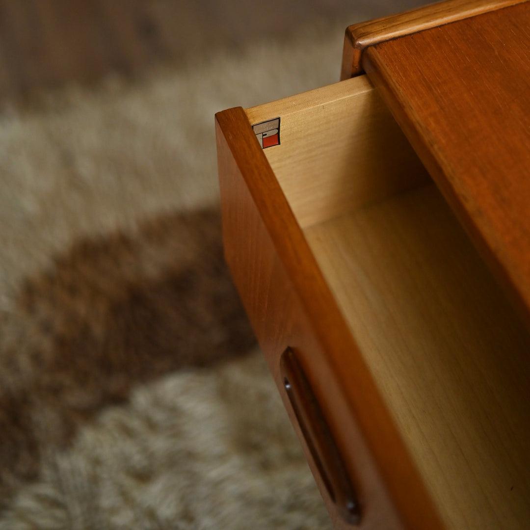 Parker Nordic Teak Mid Century Dresser Drawers