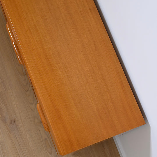 Mid Century Teak Dresser Drawers Low Boy Sideboard by Paul Mason