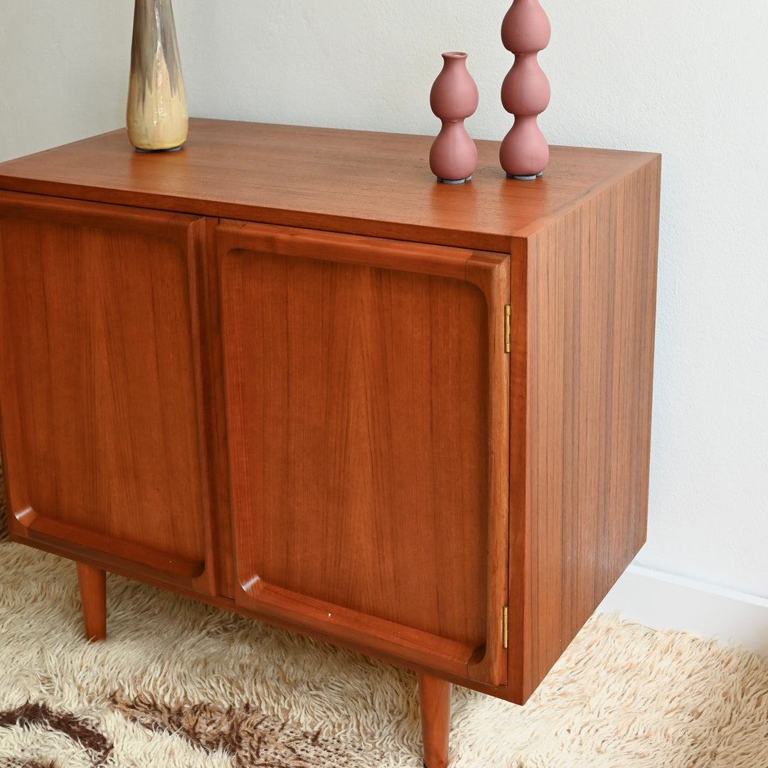 Mid Century Teak Sideboard LP Record Cabinet by Chiswell