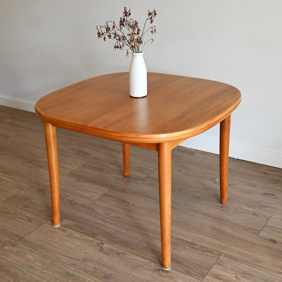 Mid Century Teak Extendable Dining Table by Chiswell