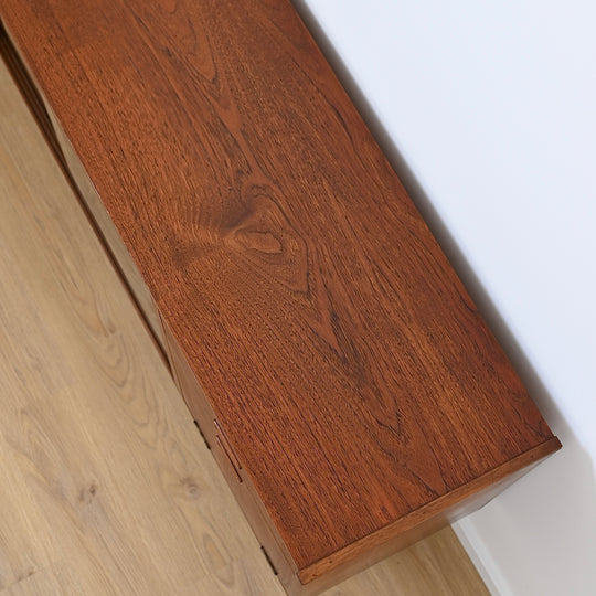 Mid Century Teak Sideboard Buffet by J. McCain Furniture