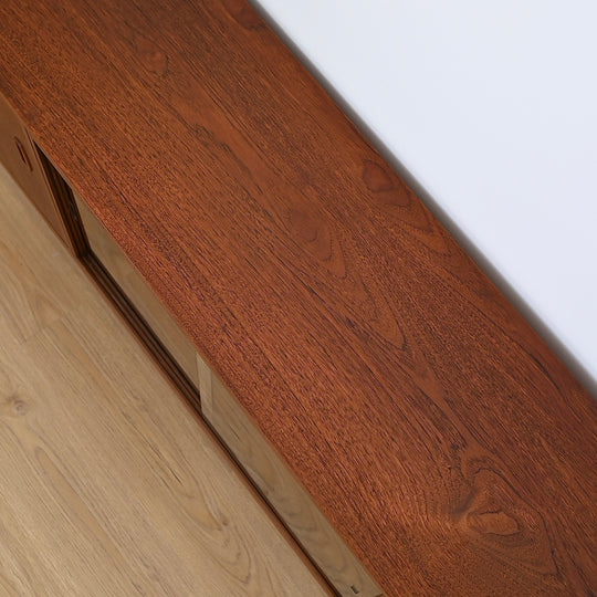 Mid Century Teak Sideboard Buffet by J. McCain Furniture