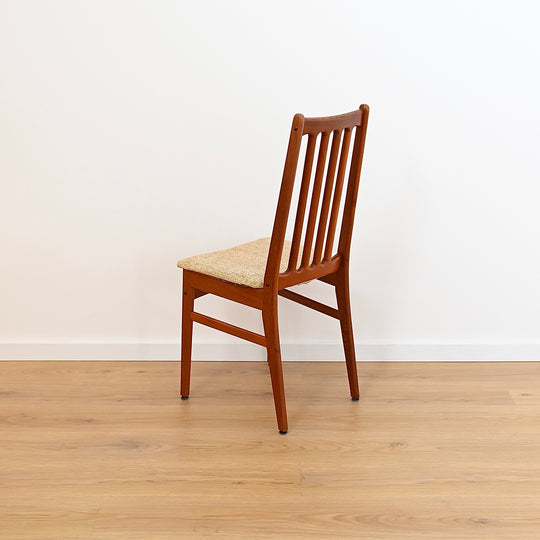 6x Mid Century Teak Dining Chairs