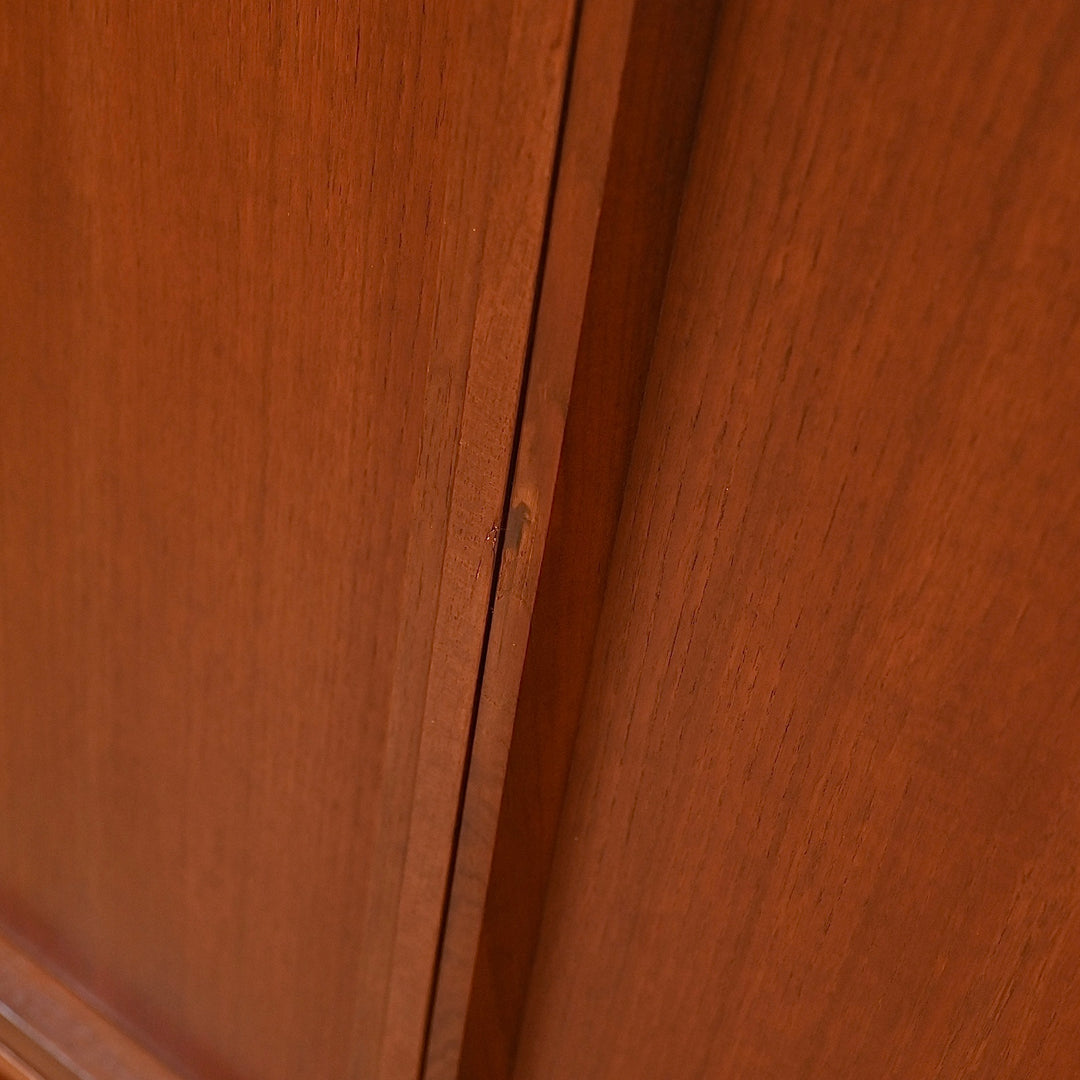 Mid Century Teak Sideboard Bar Cabinet by Chiswell