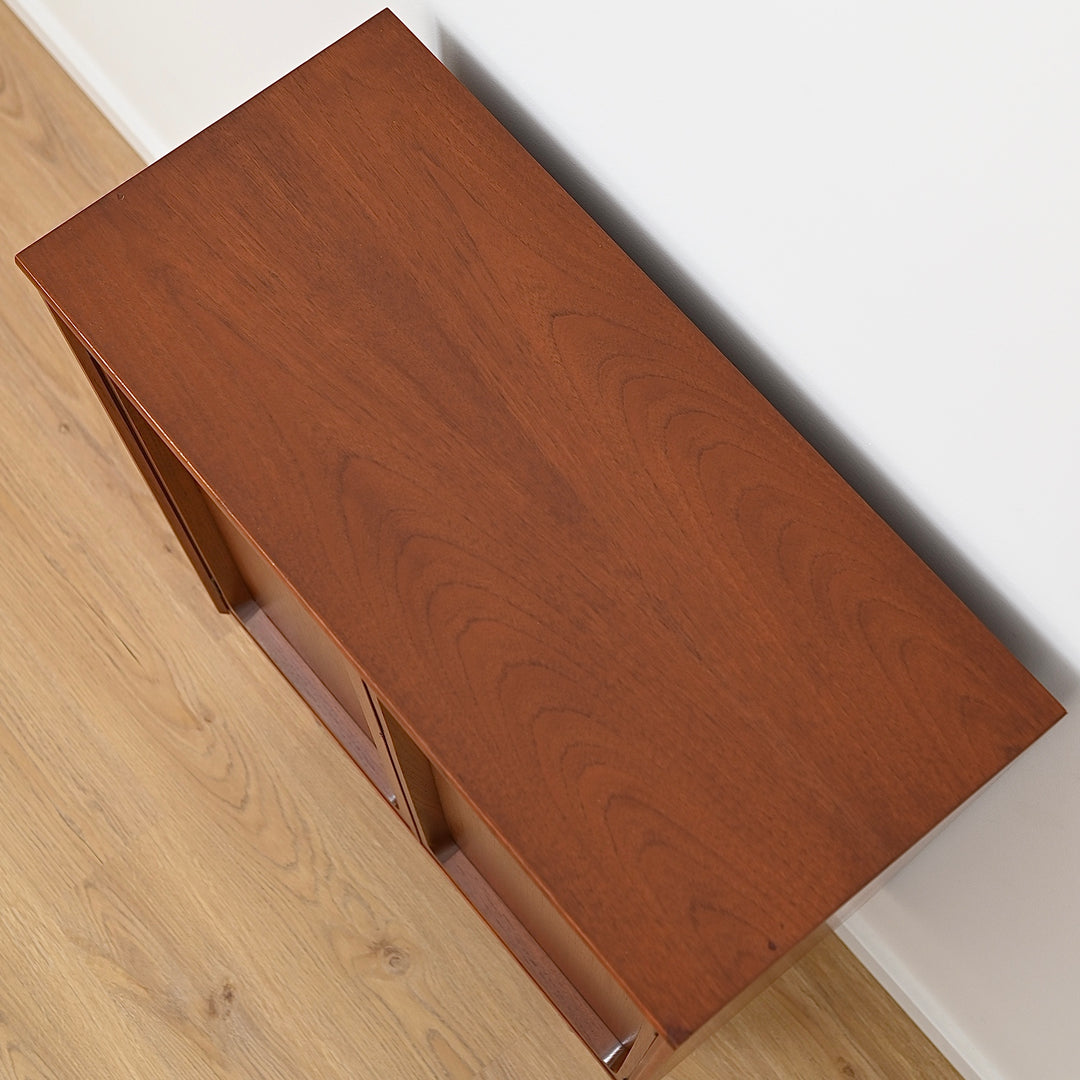 Mid Century Teak Sideboard Bar Cabinet by Chiswell