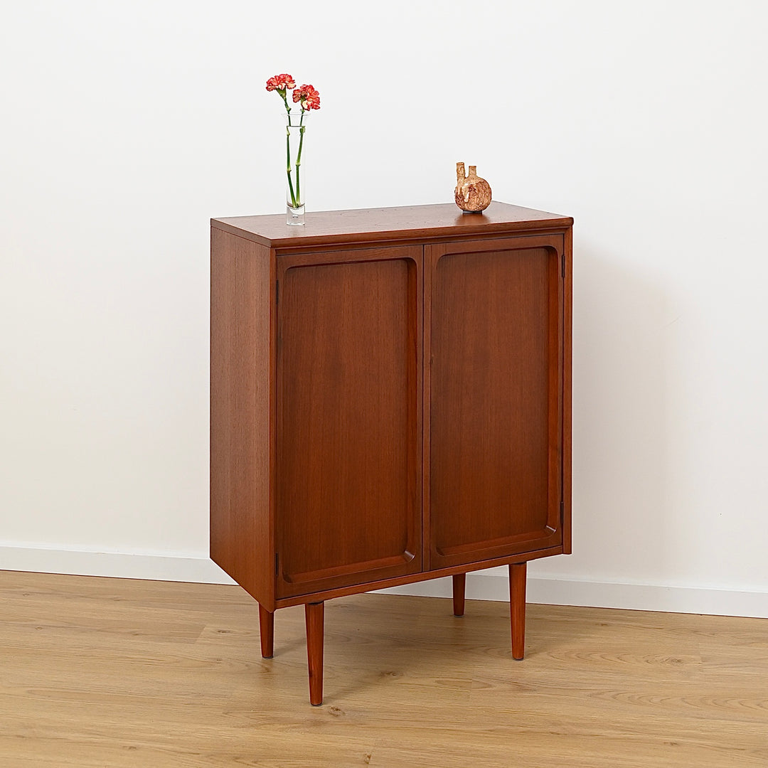 Mid Century Teak Sideboard Bar Cabinet by Chiswell