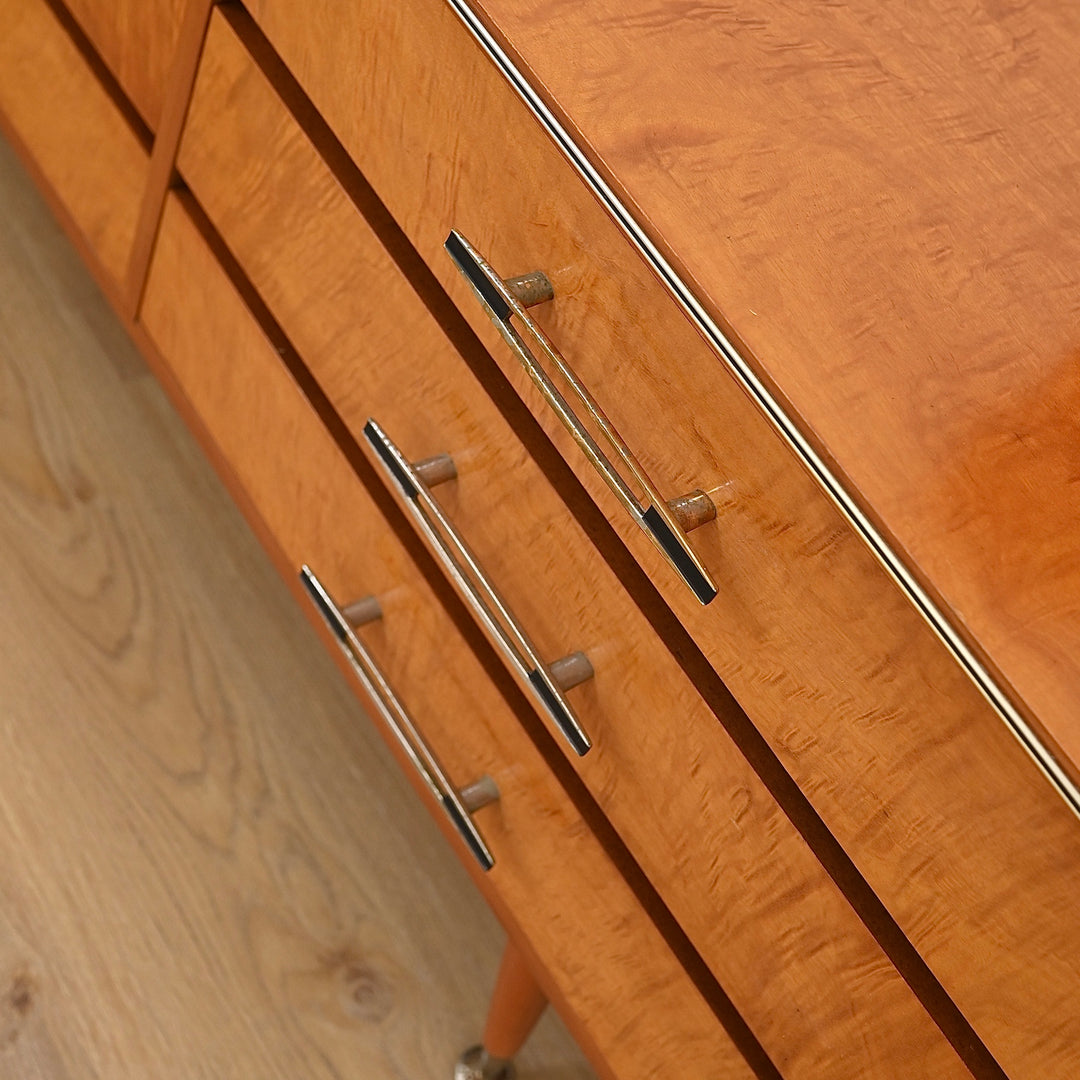 Mid Century Vintage 1960’s Teak Sideboard Dresser Drawers