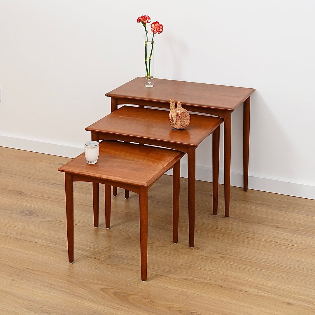 Parker Teak Nesting Side Tables