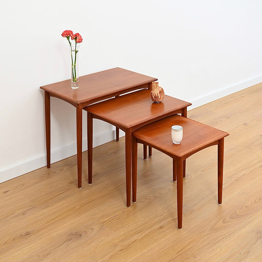 Parker Teak Nesting Side Tables