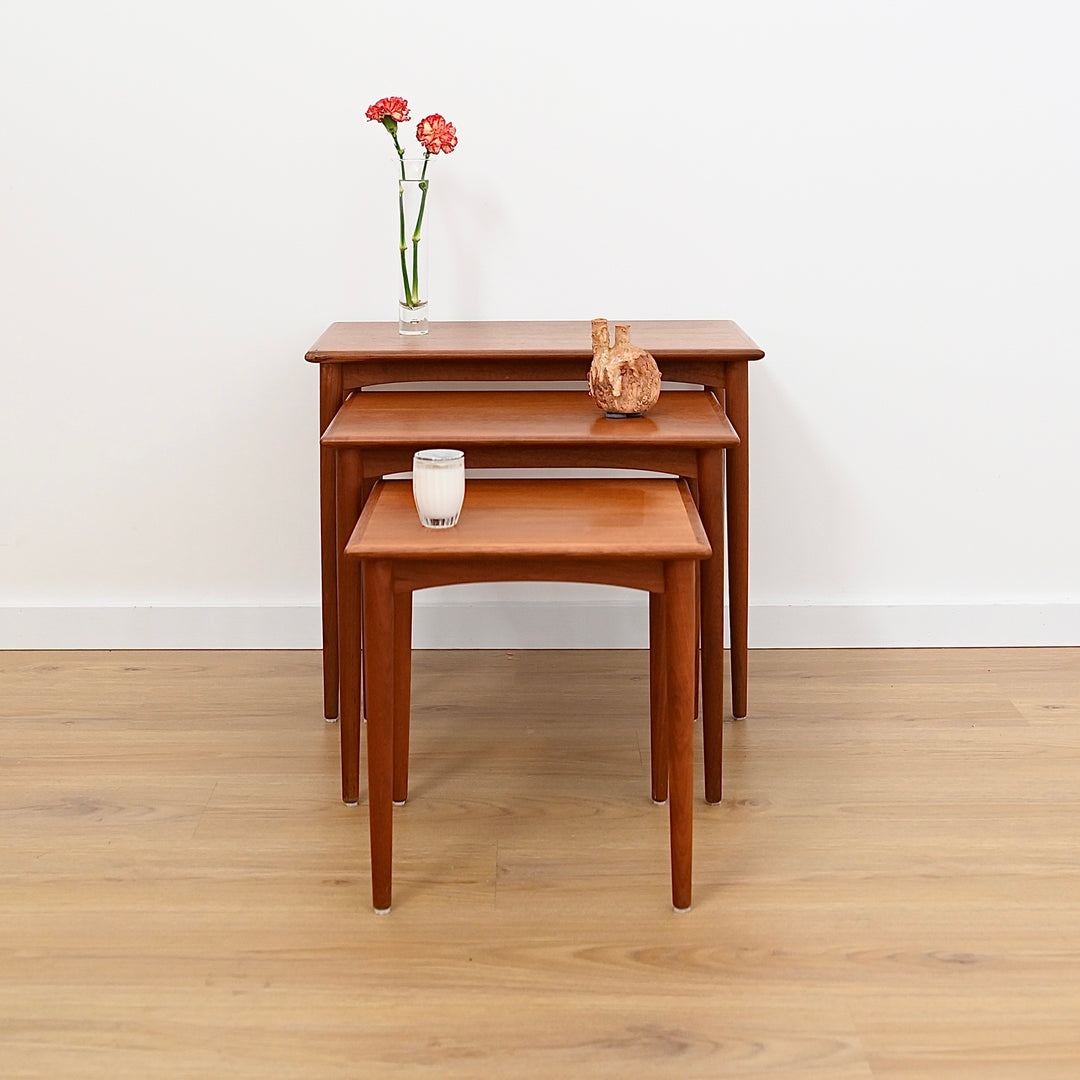 Parker Teak Nesting Side Tables