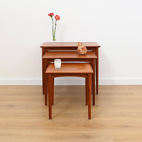 Parker Teak Nesting Side Tables