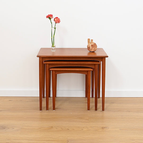 Parker Teak Nesting Side Tables