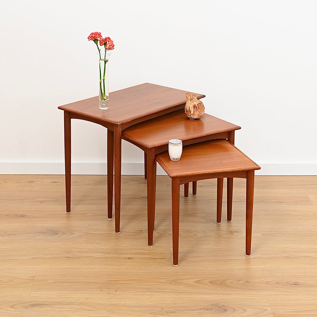 Parker Teak Nesting Side Tables