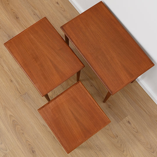 Parker Teak Nesting Side Tables