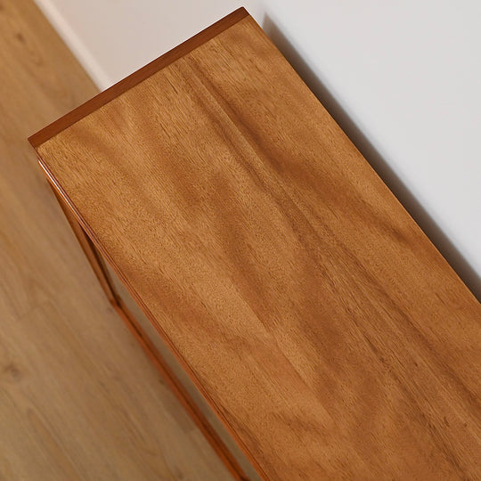 Mid Century Teak Sideboard Display Cabinet by Parker