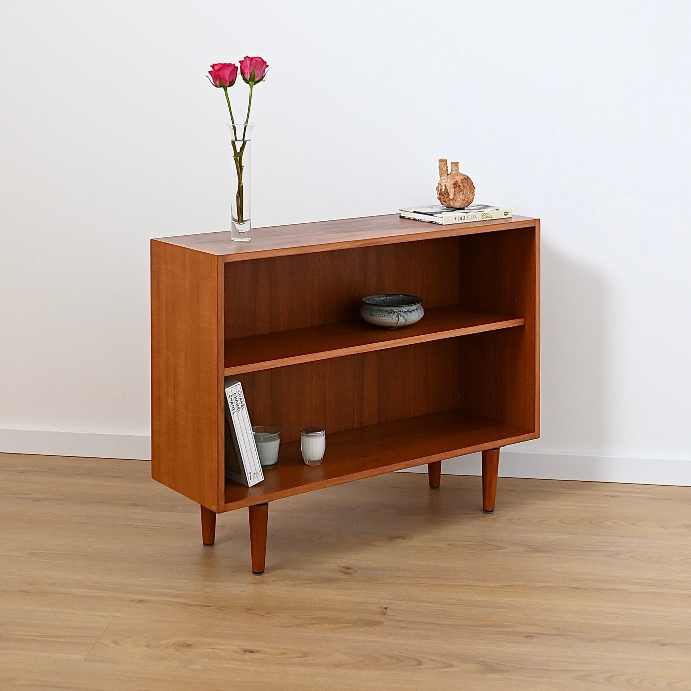 Mid Century Teak Parker Bookcase Bookshelf