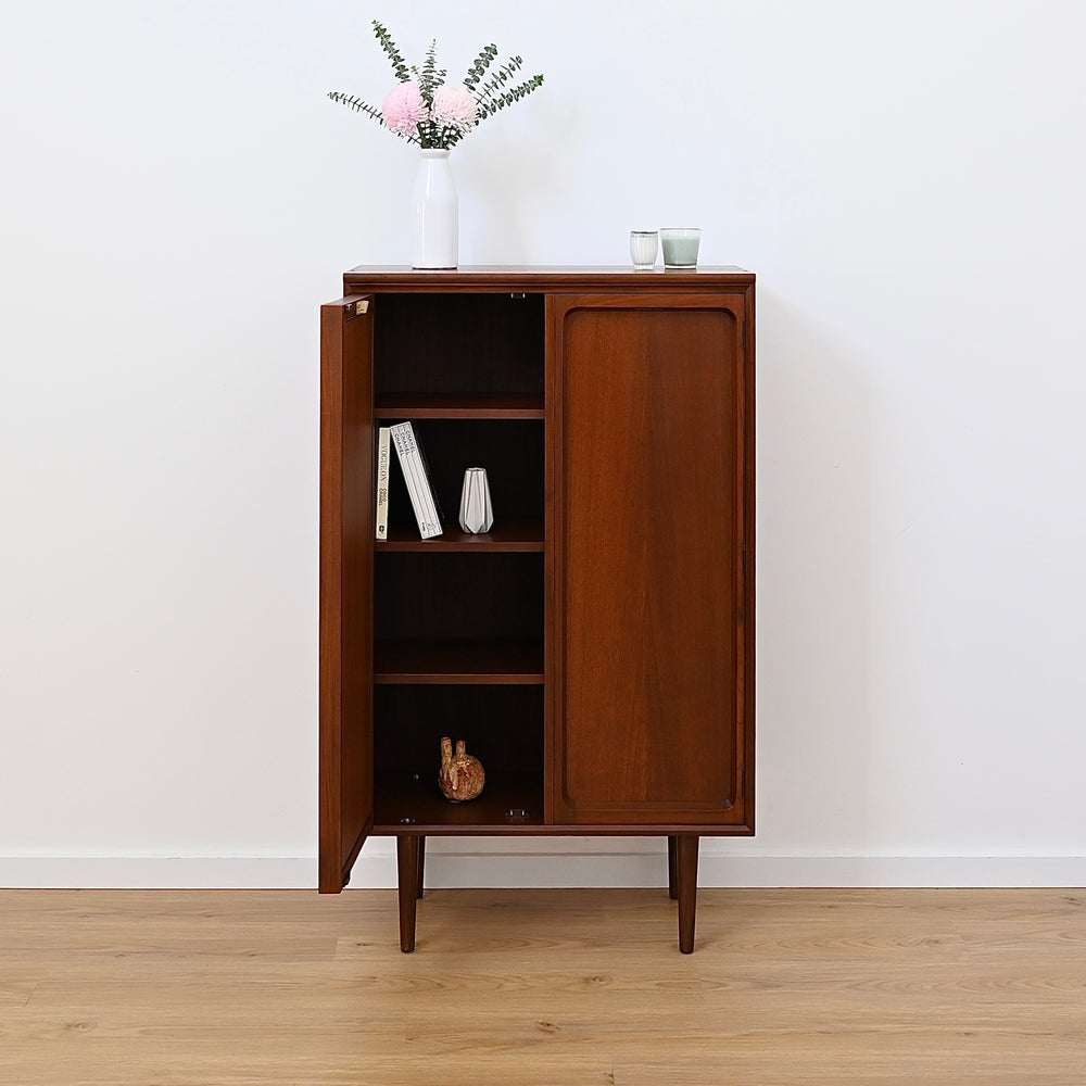 Mid Century Teak Sideboard Bookshelf Cabinet