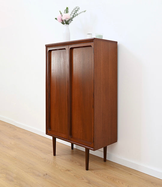 Mid Century Teak Sideboard Bookshelf Cabinet