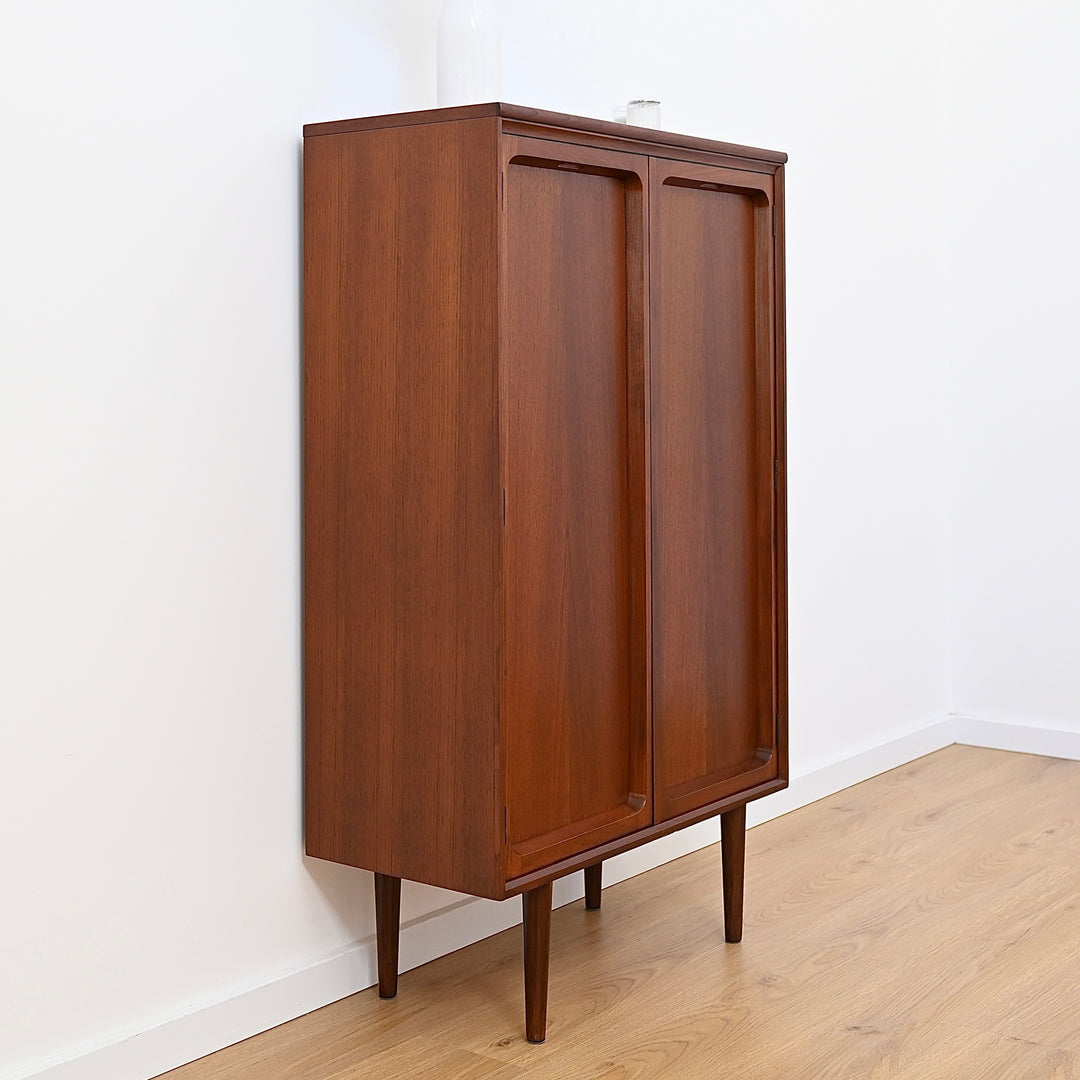 Mid Century Teak Sideboard Bookshelf Cabinet