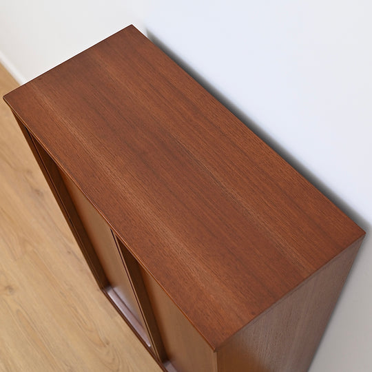 Mid Century Teak Sideboard Bookshelf Cabinet