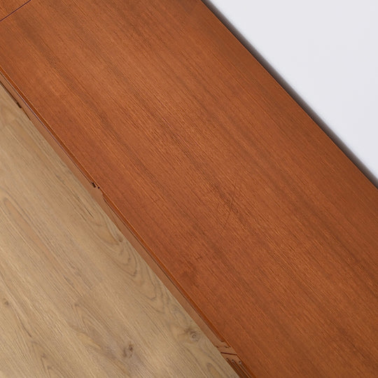 Mid Century Teak Sideboard LP Record Cabinet by Wrightbilt