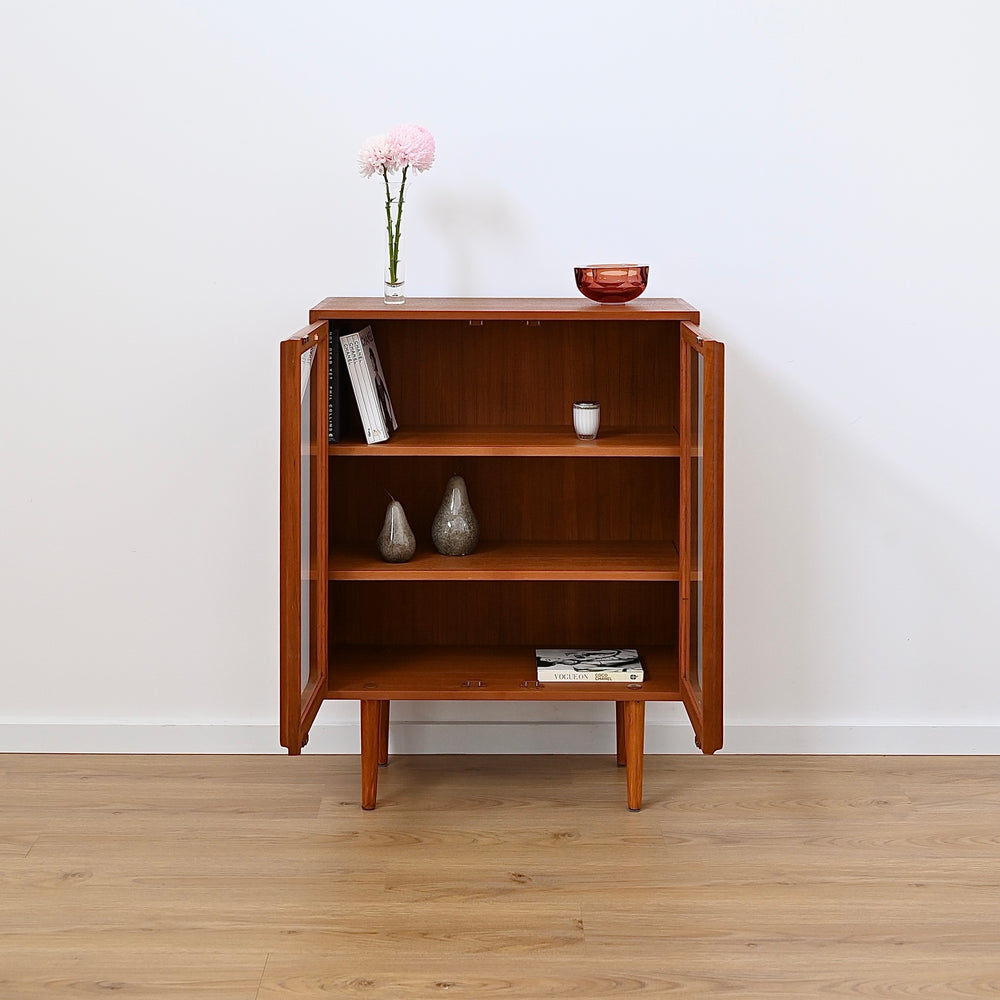Mid Century Teak Sideboard Display Cabinet by Chiswell