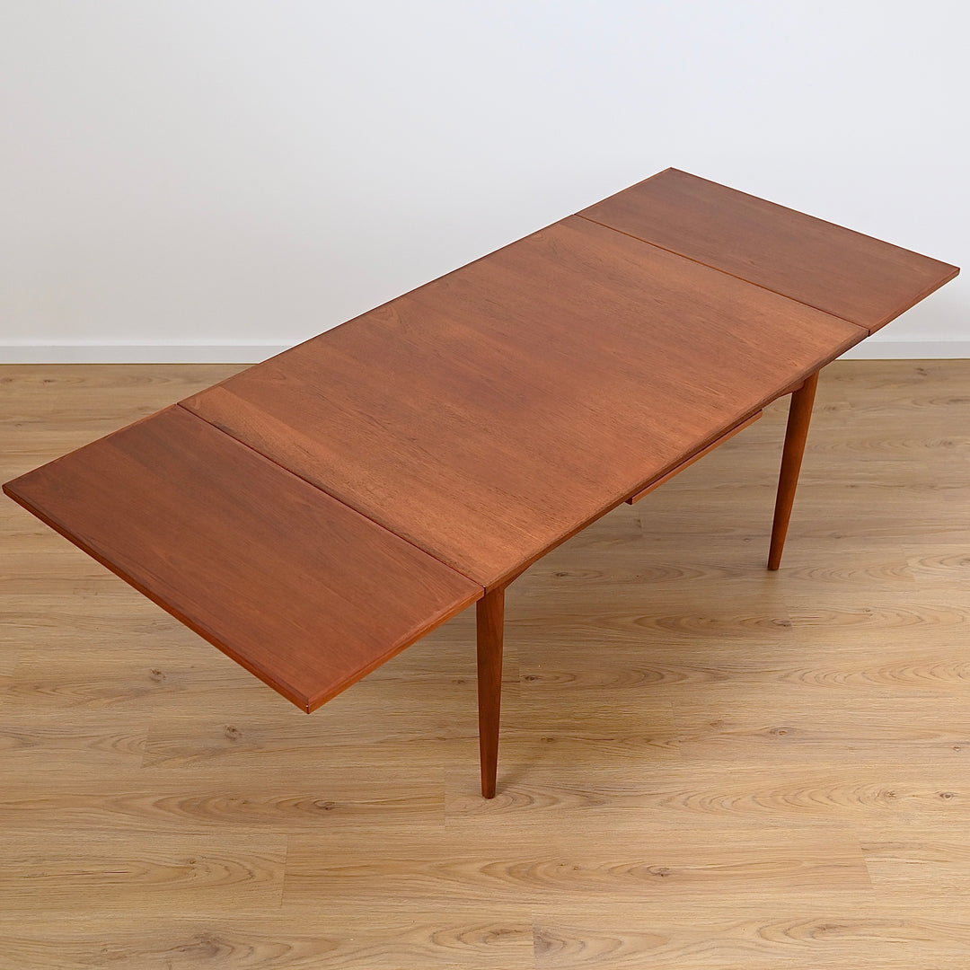 Parker Mid Century Teak Nordic Extendable Dining Table