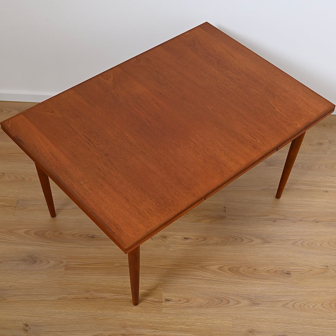 Parker Mid Century Teak Nordic Extendable Dining Table