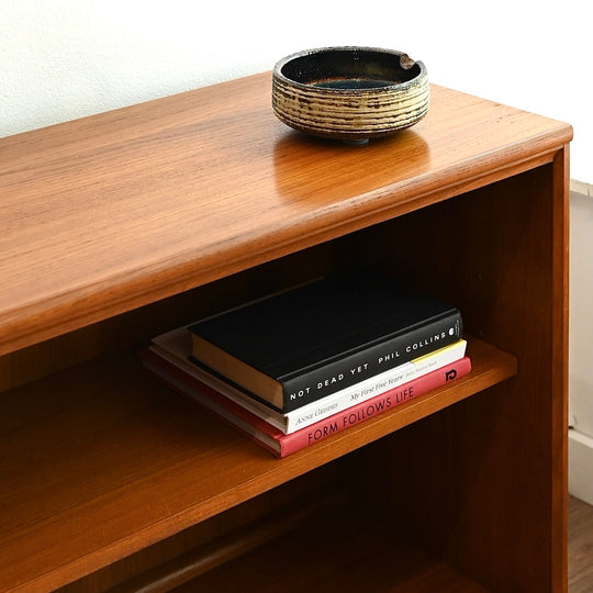 Mid Century Teak Bookshelf Bookcase Storage Shelving by Chiswell