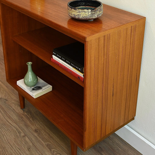 Mid Century Teak Bookshelf Bookcase Storage Shelving by Chiswell