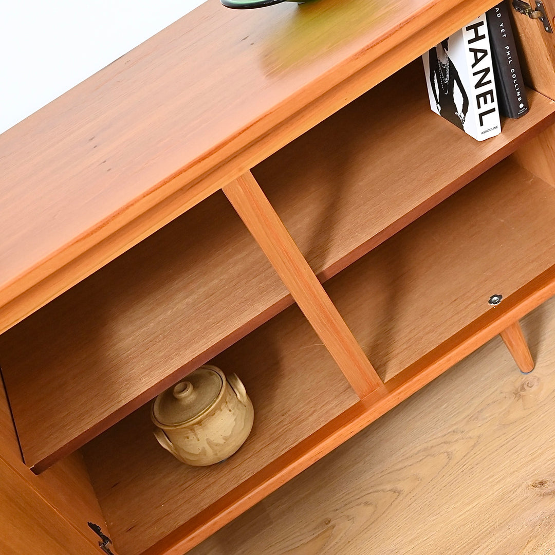 Mid Century teak sideboard buffet by Noblett