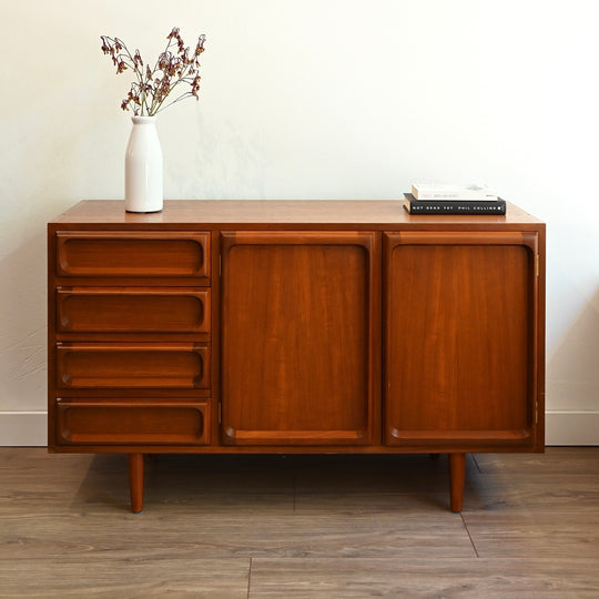 Mid Century Teak Sideboard LP Cabinet by Chiswell