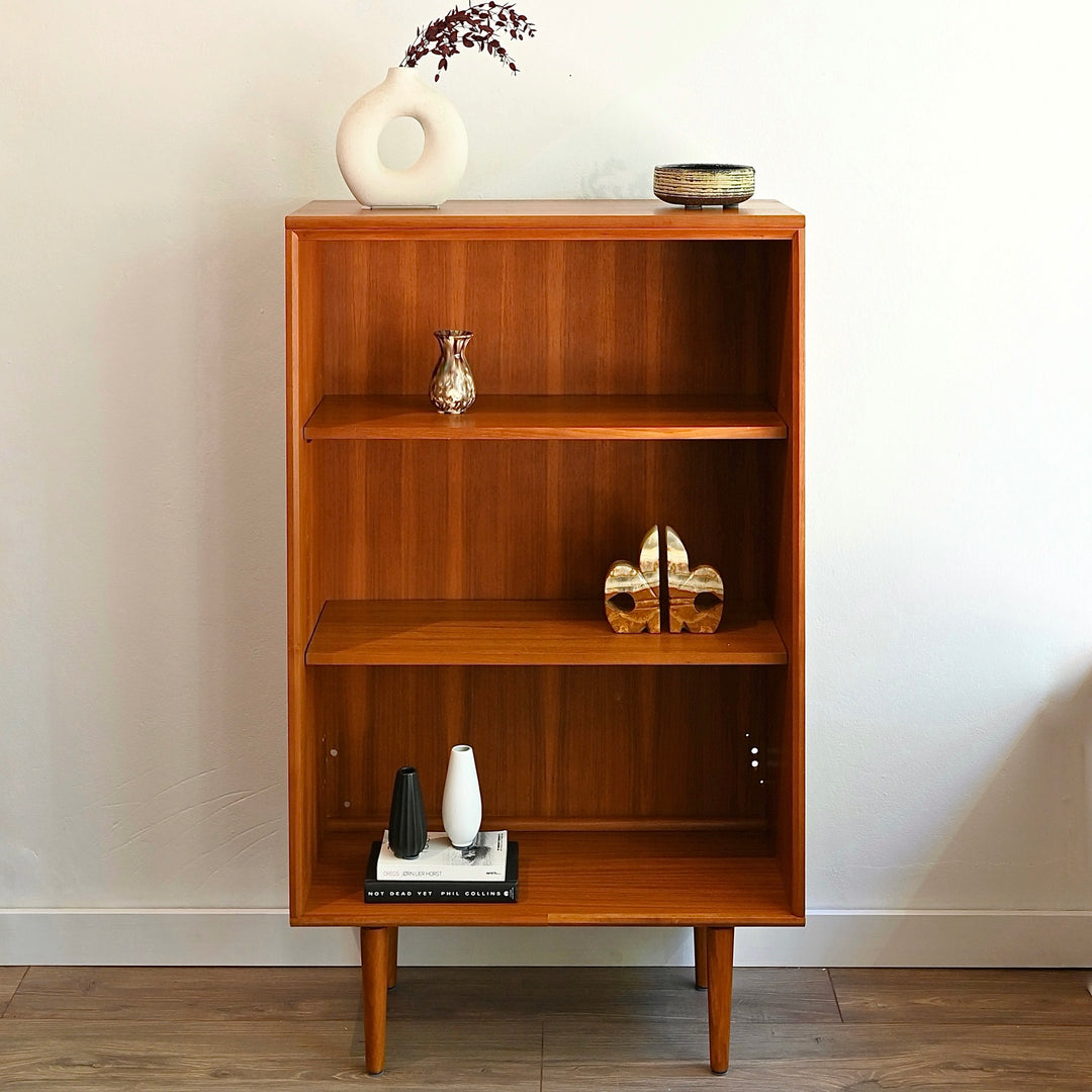 Mid Century Teak Bookshelf Bookcase Storage Shelving by Chiswell