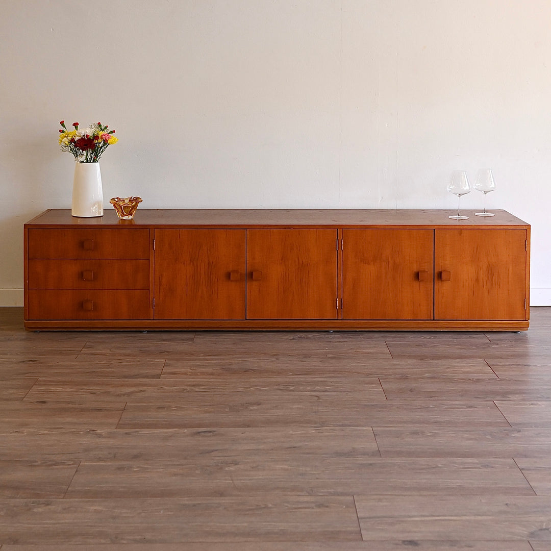Mid Century Teak Sideboard LP TV Entertainment Unit