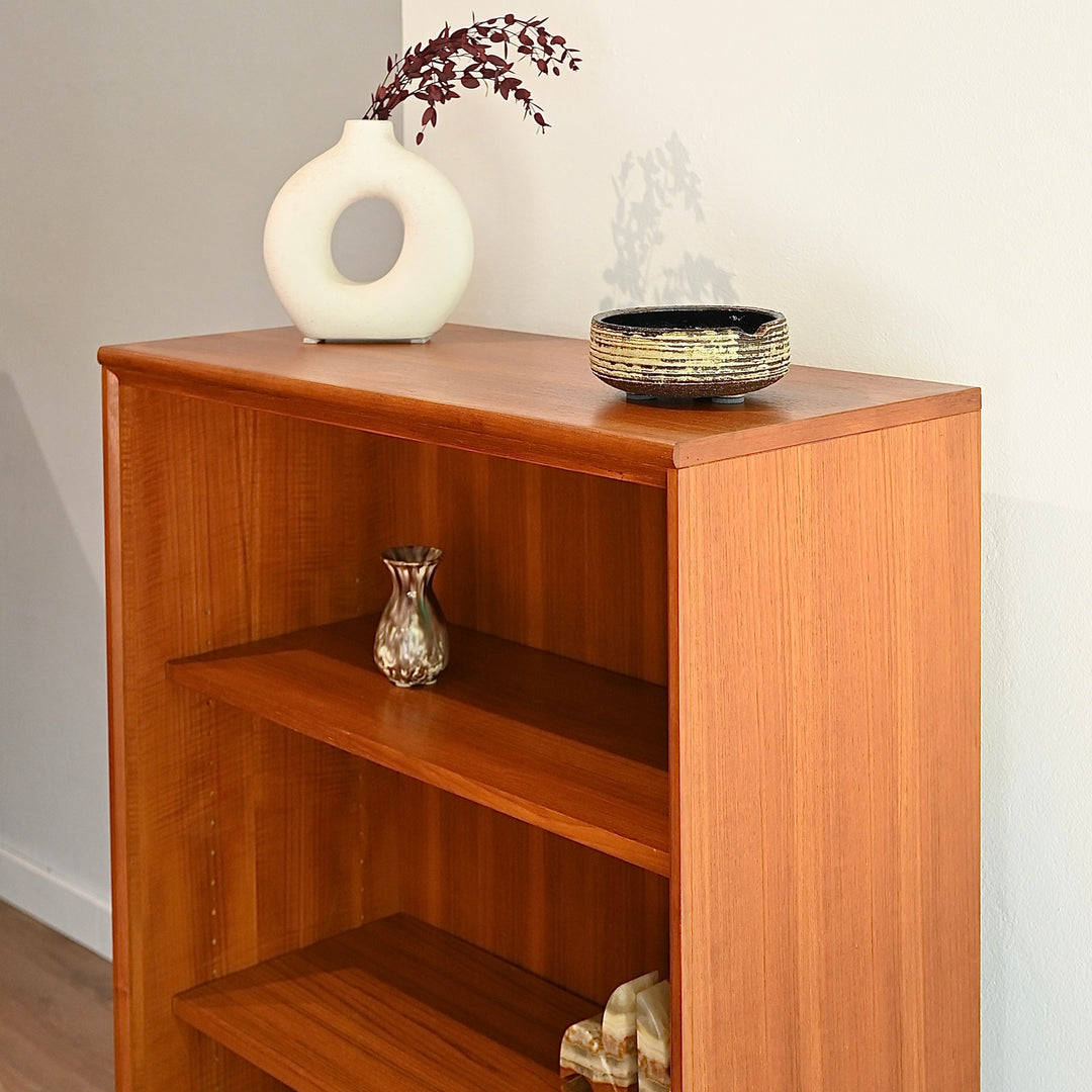 Mid Century Teak Bookshelf Bookcase Storage Shelving by Chiswell