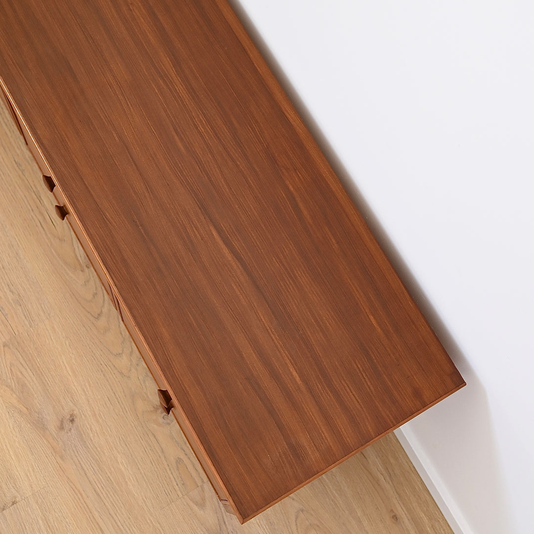 Mid Century Teak Low Boy Drawers by Hans Borg