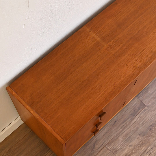 Mid Century Teak Sideboard LP TV Entertainment Unit