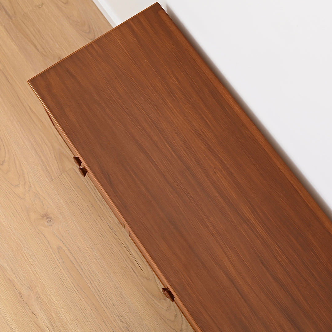 Mid Century Teak Low Boy Drawers by Hans Borg
