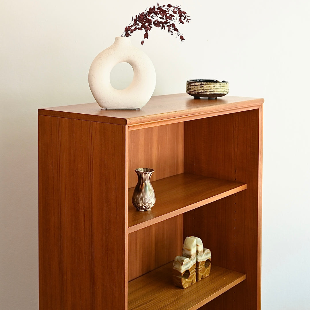 Mid Century Teak Bookshelf Bookcase Storage Shelving by Chiswell