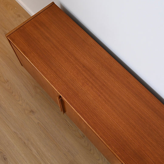 Parker Teak Lip Handled Sideboard Mid Century