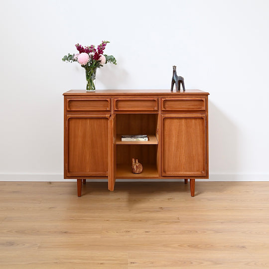 Mid Century Teak Sideboard Buffet by Chiswell