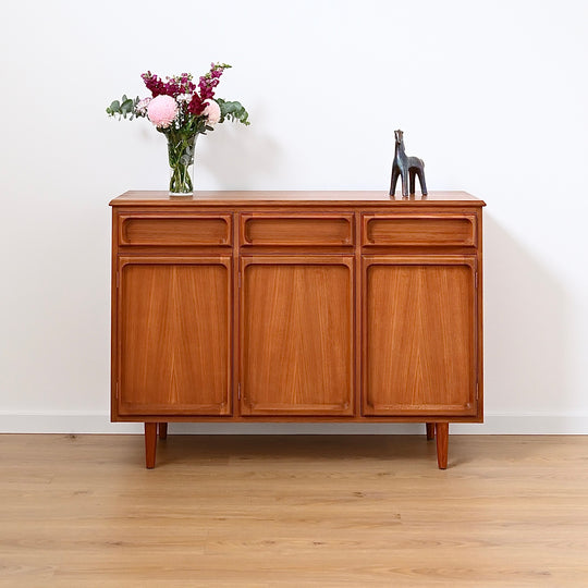 Mid Century Teak Sideboard Buffet by Chiswell