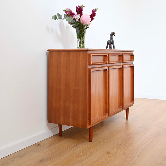 Mid Century Teak Sideboard Buffet by Chiswell