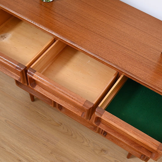 Mid Century Teak Sideboard Buffet by Chiswell